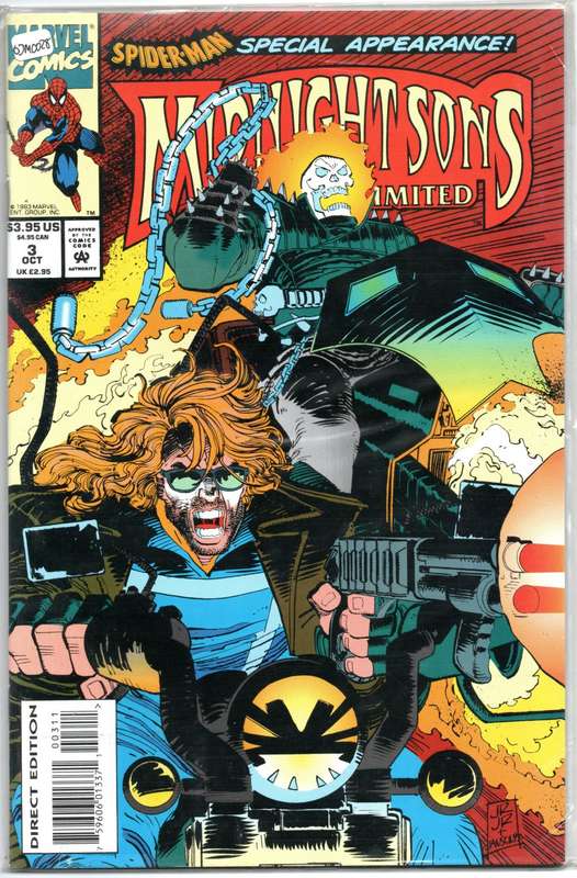 1993 Midnight Sons Unlimited Issue 3 NM Softcover