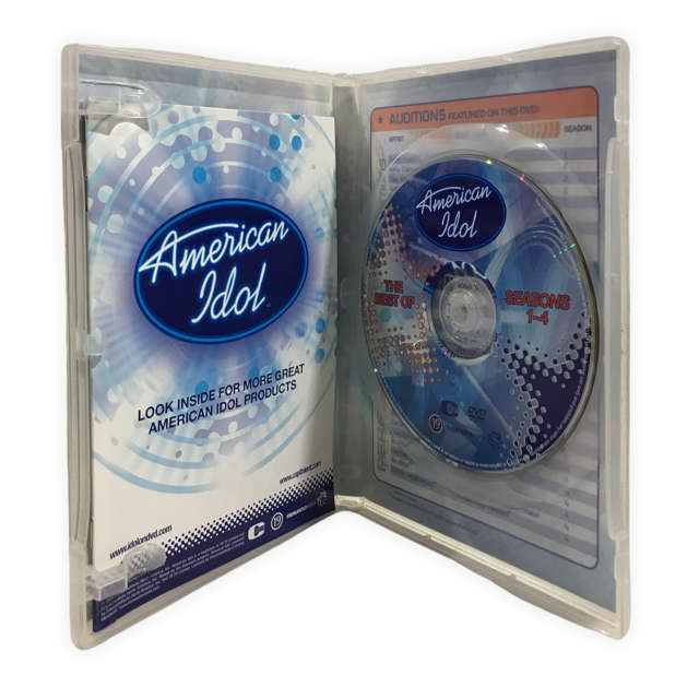 The Best of American Idol Season 1-4 DvD