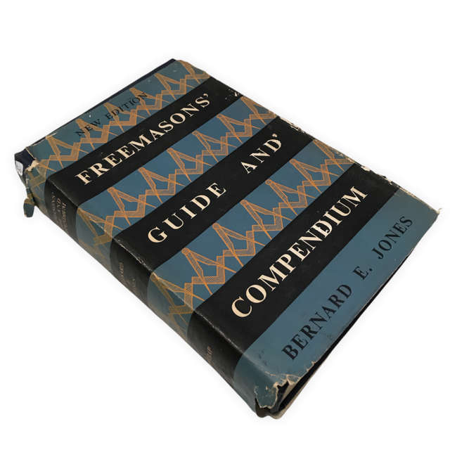 Freemason's Guide and Compendium by Bernard E. Jones Hardcover 1963 w/Dustjacket