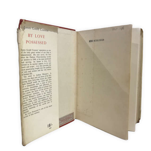 By Love Possessed James Gould Cozzens 1957 First Edition Hardcover w/Dustjacket
