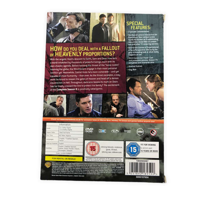 Supernatural Season 9 DvD