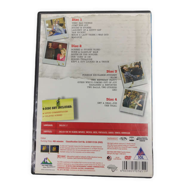My Name is Earl Season 2 DvD