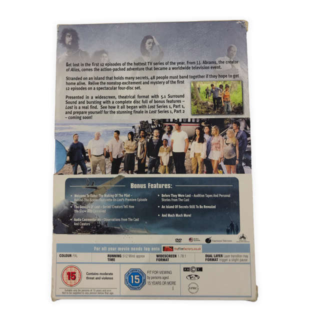 Lost Part 1 - Season One (The First 12 Episodes) DvD