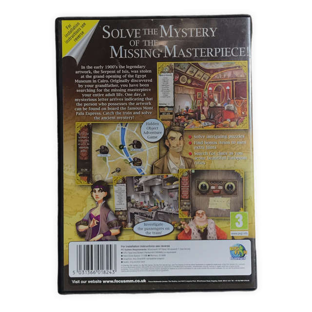 The Serpent of Isis (PC DVD)
