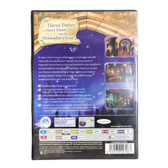 Harry Potter and The Philosopher's Stone (PC DVD)
