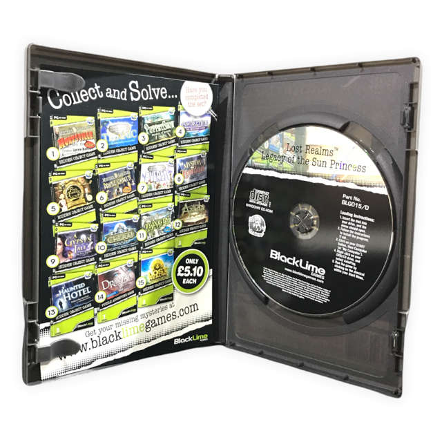 Lost Realms Legacy of The Sun Princess (PC DVD)
