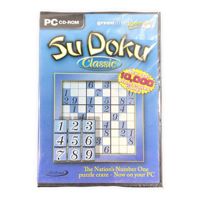 Sudoku Classic (PC DVD) [Factory Sealed]