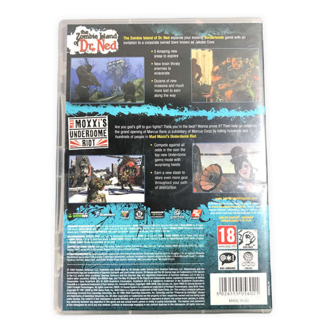 Borderlands - Double Game Add-on Pack - (PC DVD)