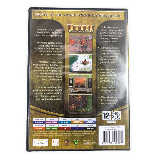Warlords Heroes of Etheria (PC DVD)