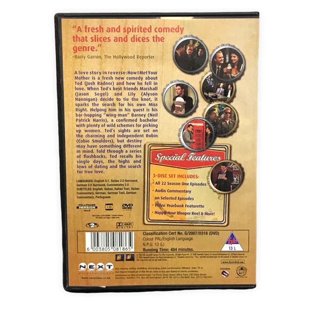 How I Met Your Mother Season 1 DvD