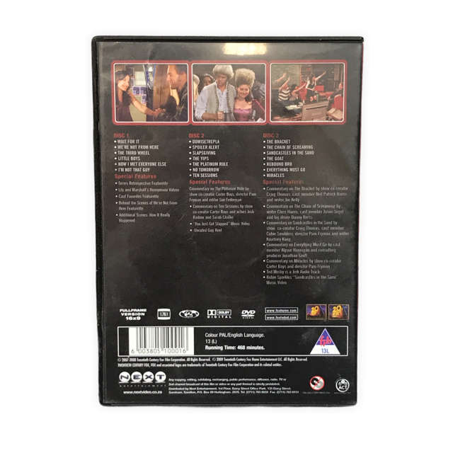 How I Met Your Mother The Legendary Season 3 DvD