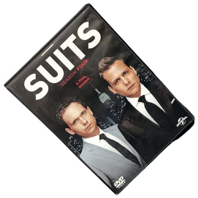 Suits Season 4 DvD (Only 3/4 Discs, missing ep.13-16)