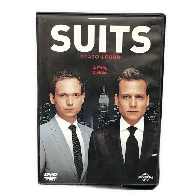 Suits Season 4 DvD (Only 3/4 Discs, missing ep.13-16)