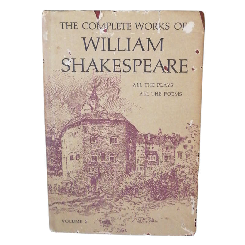 The Complete Works Of Shakespeare Arranged In Their Chronological Order Edited by W. G. Clark and W.