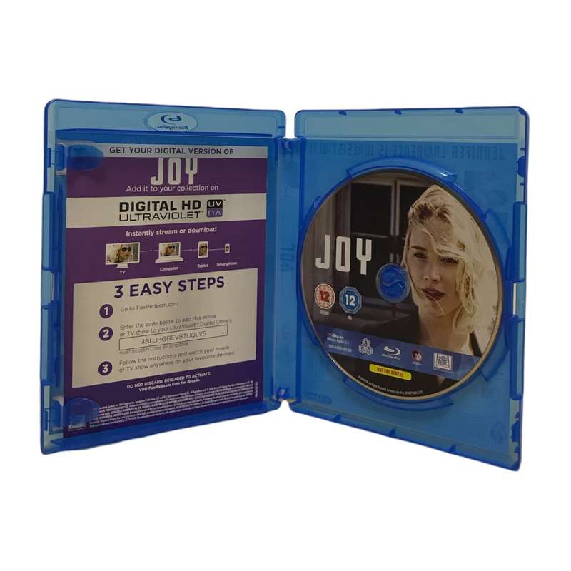 Joy Blu-Ray Dvd