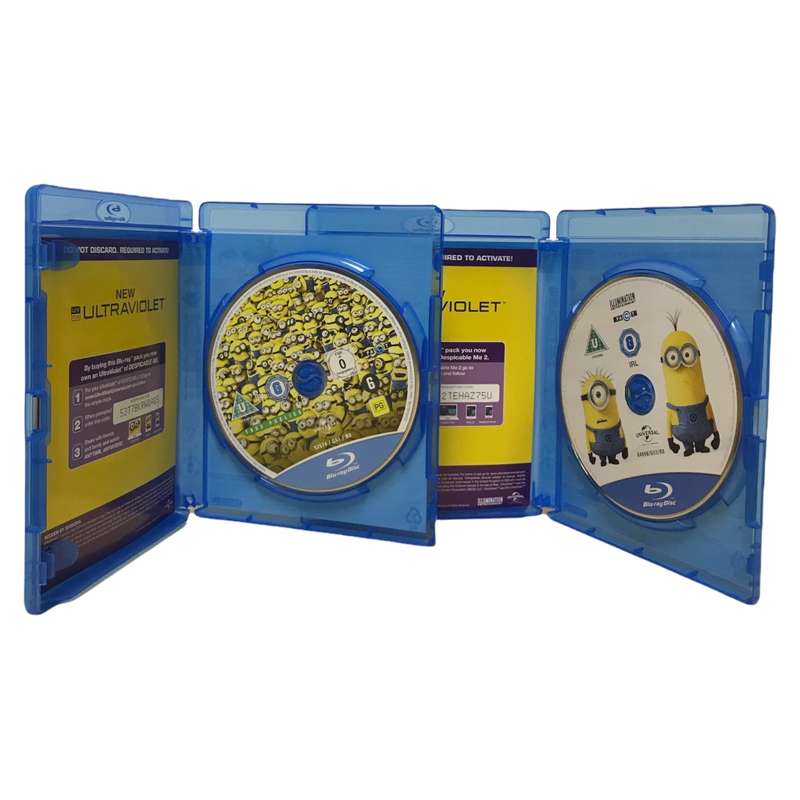 Despicable Me & Despicable Me 2 (Double The Fun Boxset) Blu-Ray Dvd