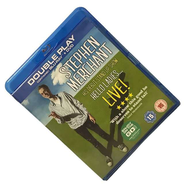 Stephen Merchant - Hello Ladies.Live! (Double Play) Blu-Ray Dvd