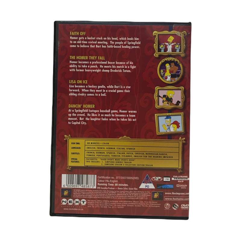 The Simpsons Classics - On Your Marks, Get Set, D'Oh! Dvd