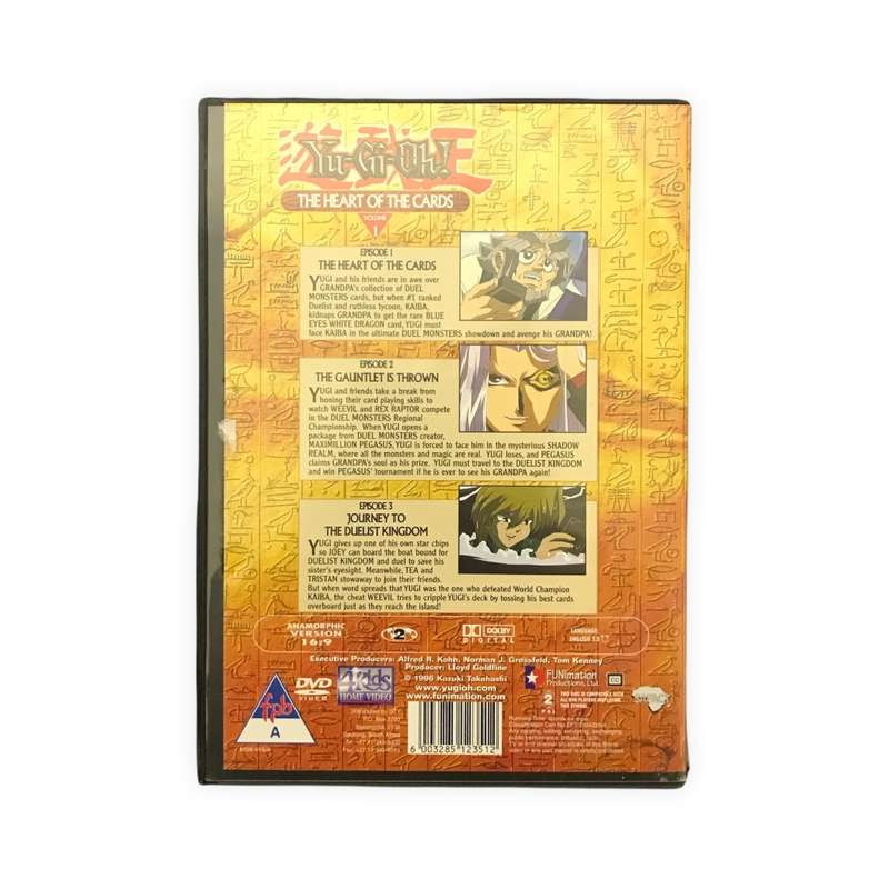 Yu Gi Oh! - The Heart Of The Cards (Volume 1) Dvd