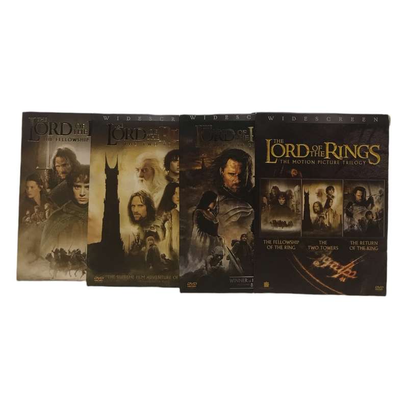 The Lord Of The Rings - The Motion Picture Trilogy Box Set Dvd