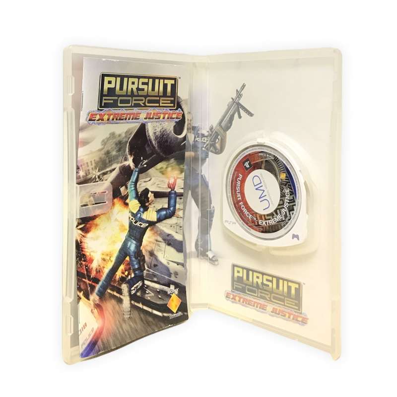 Pursuit Force Extreme Justice PSP Game
