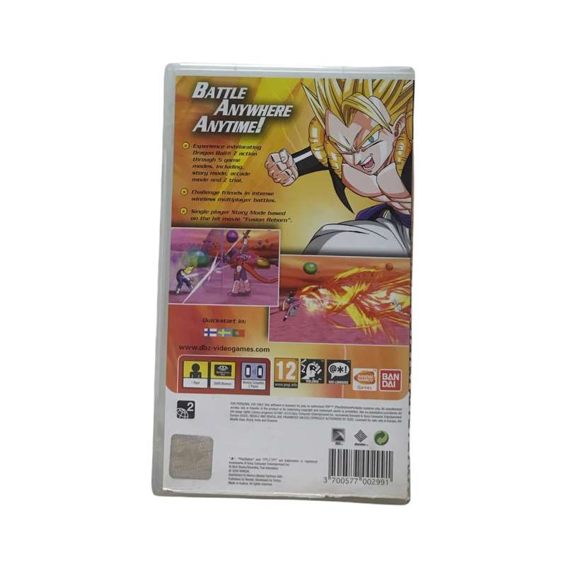 DragonBall Z : Shin Budokai PSP Game