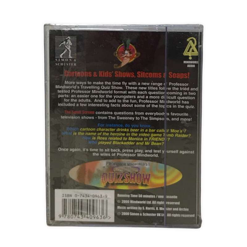 Professor Mindworld's Travelling Quiz Show : The Small Screen - Volume 1 [Factory Sealed] Cassette