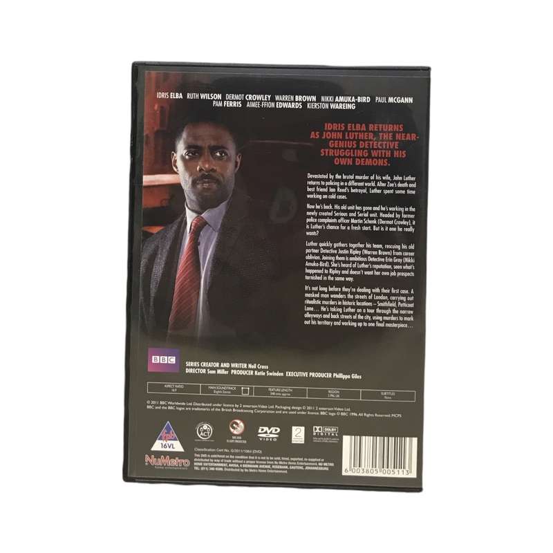 Luther: Idris Elba - Series 2 DVD