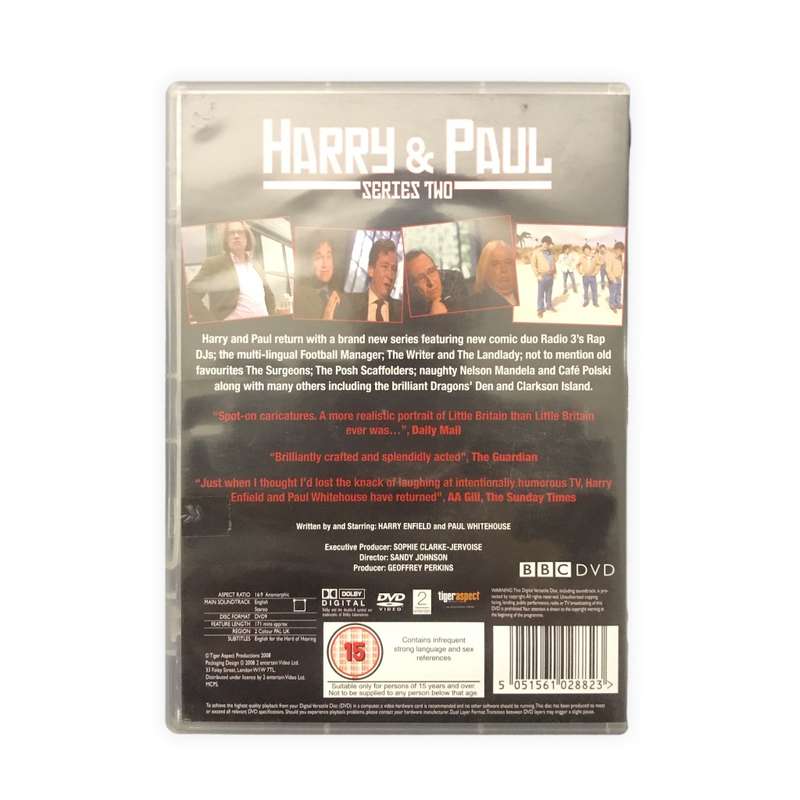 Harry & Paul: Series 2 DVD