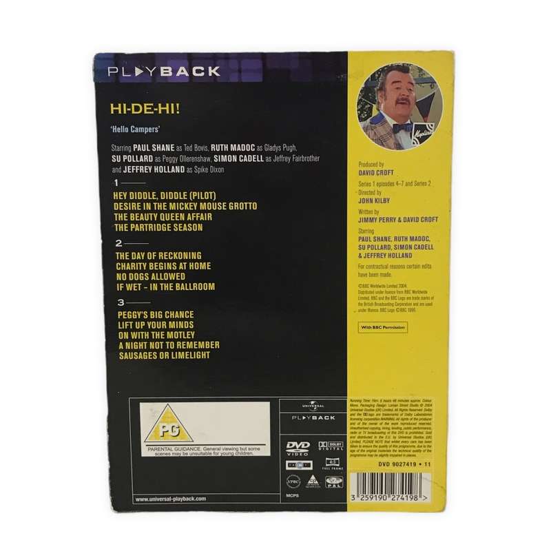 Hi-De-Hi - Season 1 & 2 DVD Boxed set