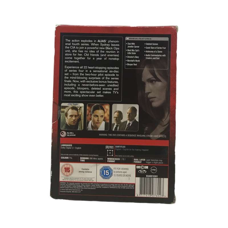 Alias: The Complete Fourth Series DVD