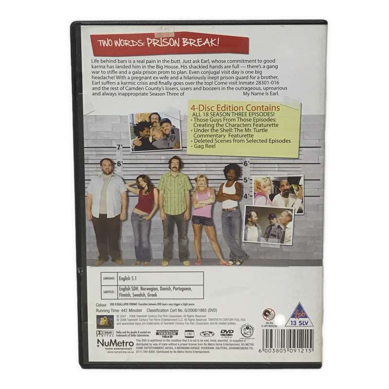 My Name Is Earl: Season 3 DVD