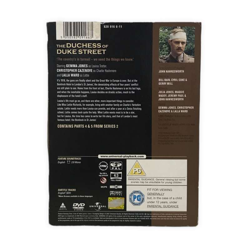 The Duchess Of Duke Street: Series 2 - Volume 2 DVD