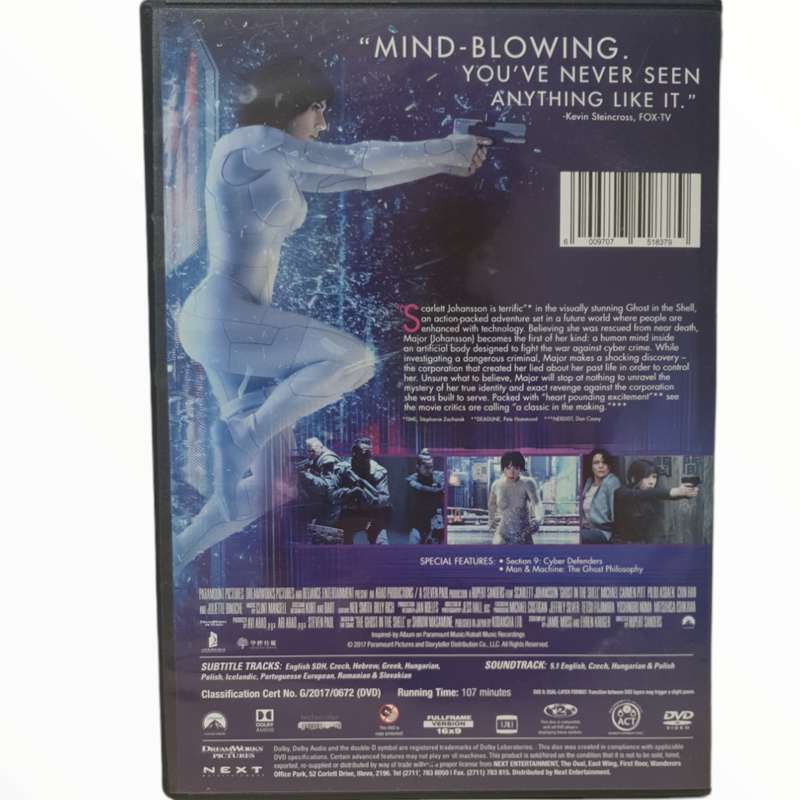Ghost In The Shell DVD
