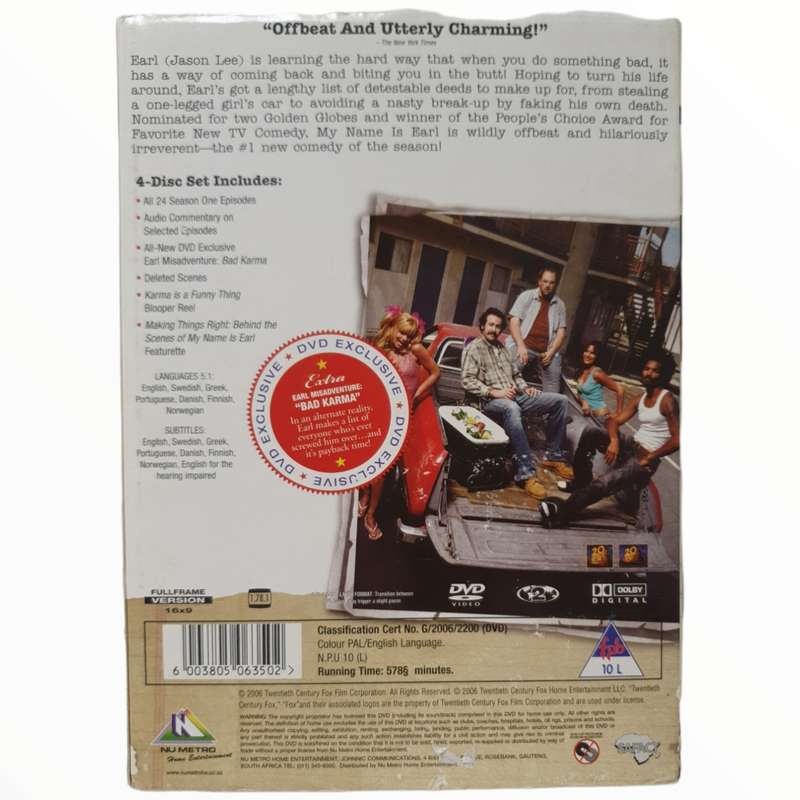 My Name Is Earl : Season 1 DVD