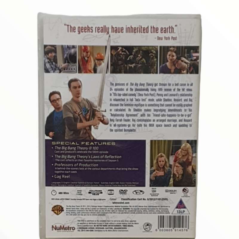 The Big Bang Theory: Season 5 DVD