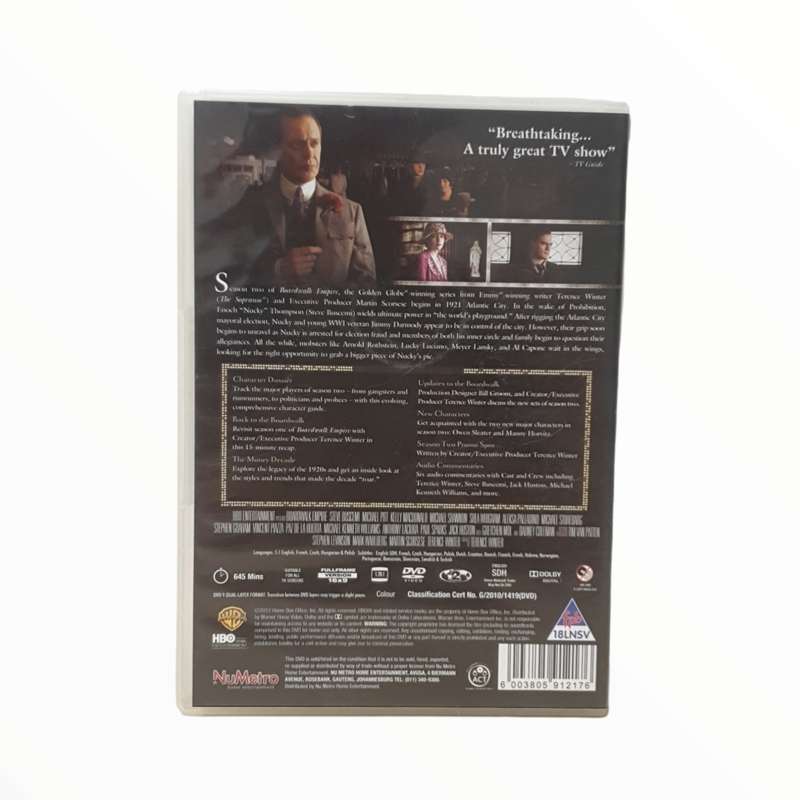 Boardwalk Empire: Season 2 DVD