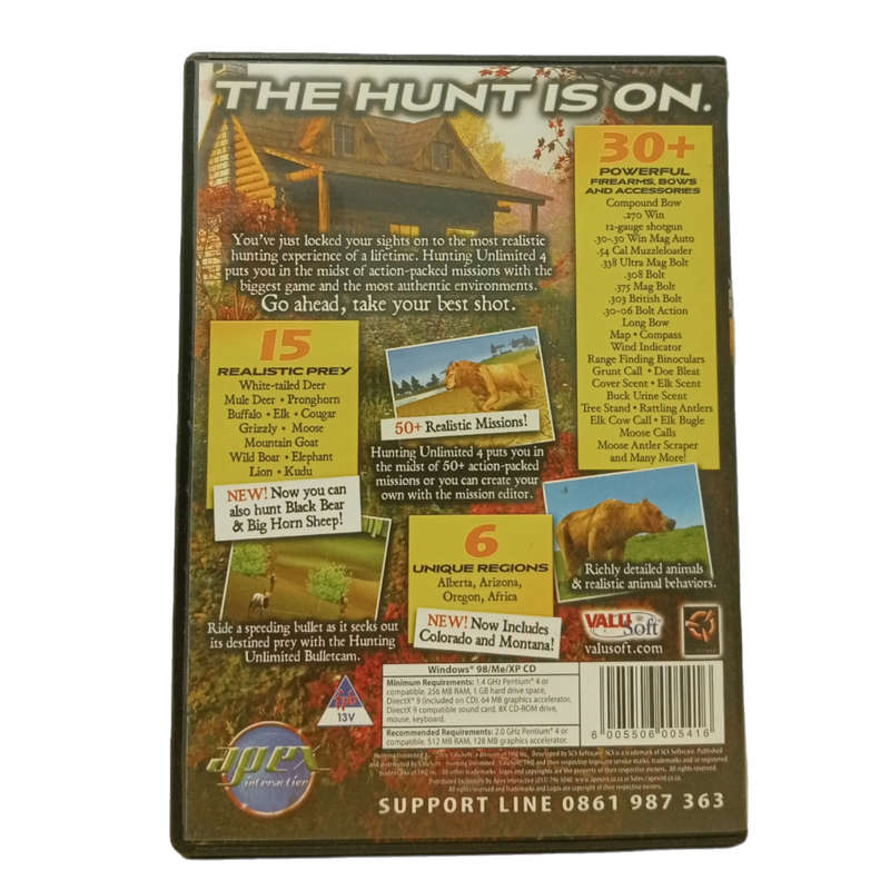 Hunting Unlimited 4 PC (DvD)