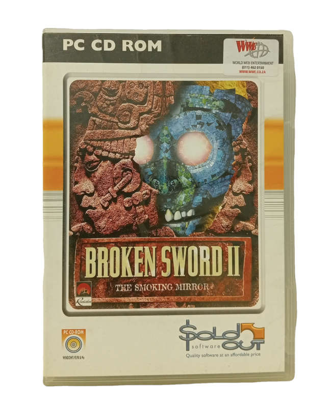 Broken Sword 2: The Smoking Mirror PC (DvD)