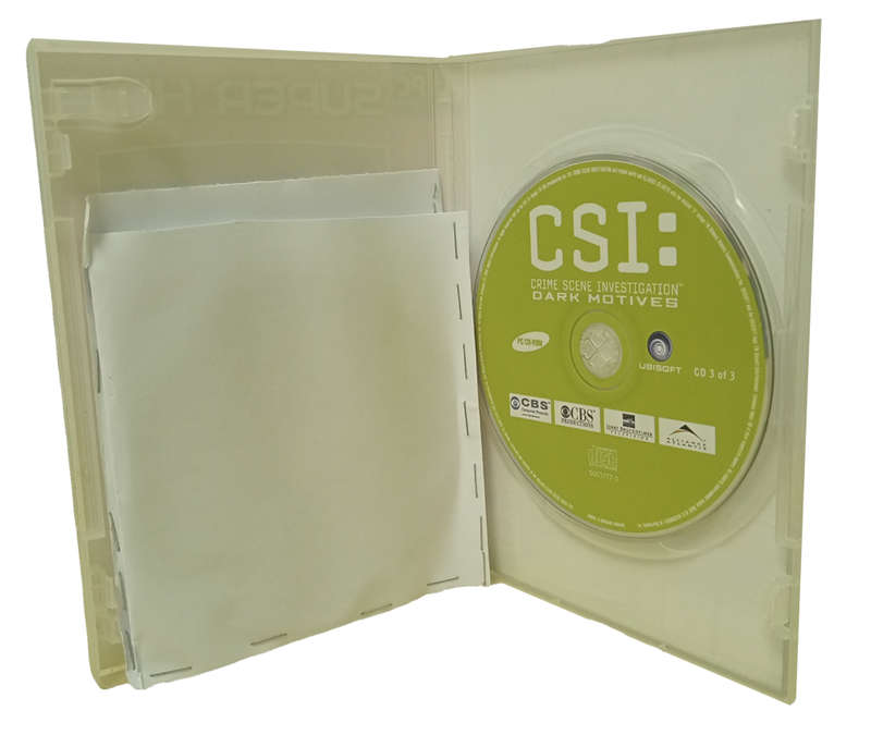 CSI: Crime Scene Investigation - Dark Motives PC (DvD)