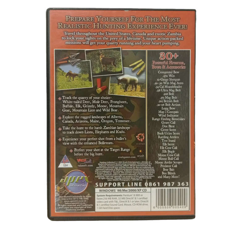 Hunting Unlimited 3 PC (DvD)