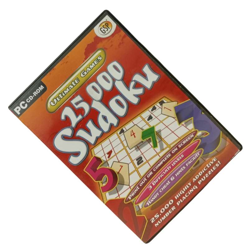 Ultimate Games - 25 000 Sudoku PC (CD)
