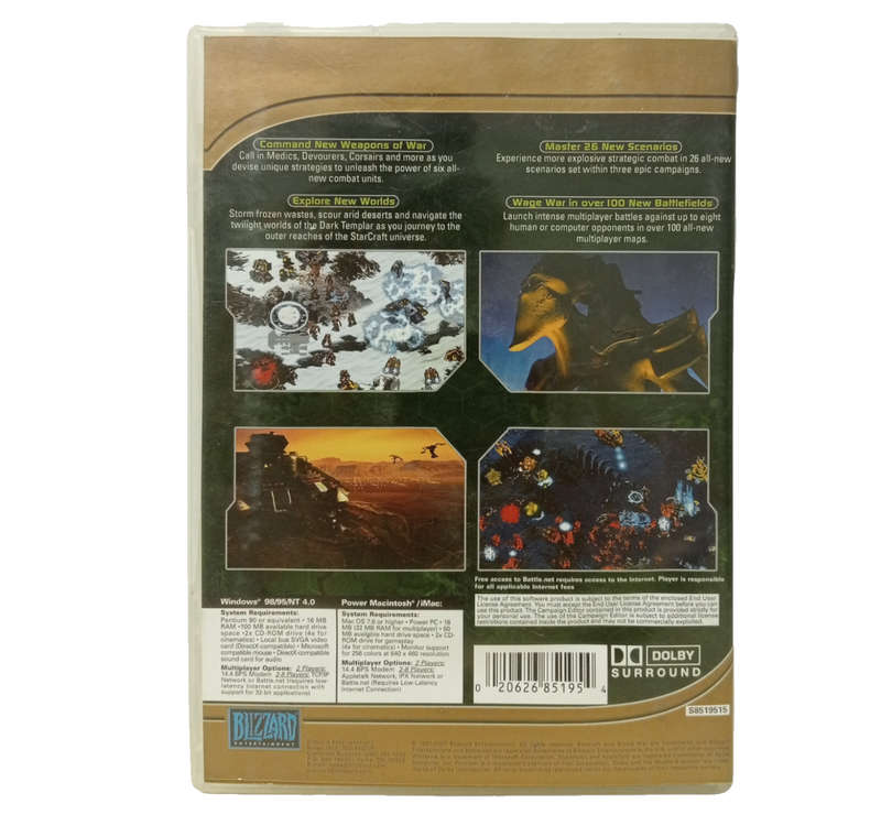 Star Craft - Expansion Set Brood War PC (CD)