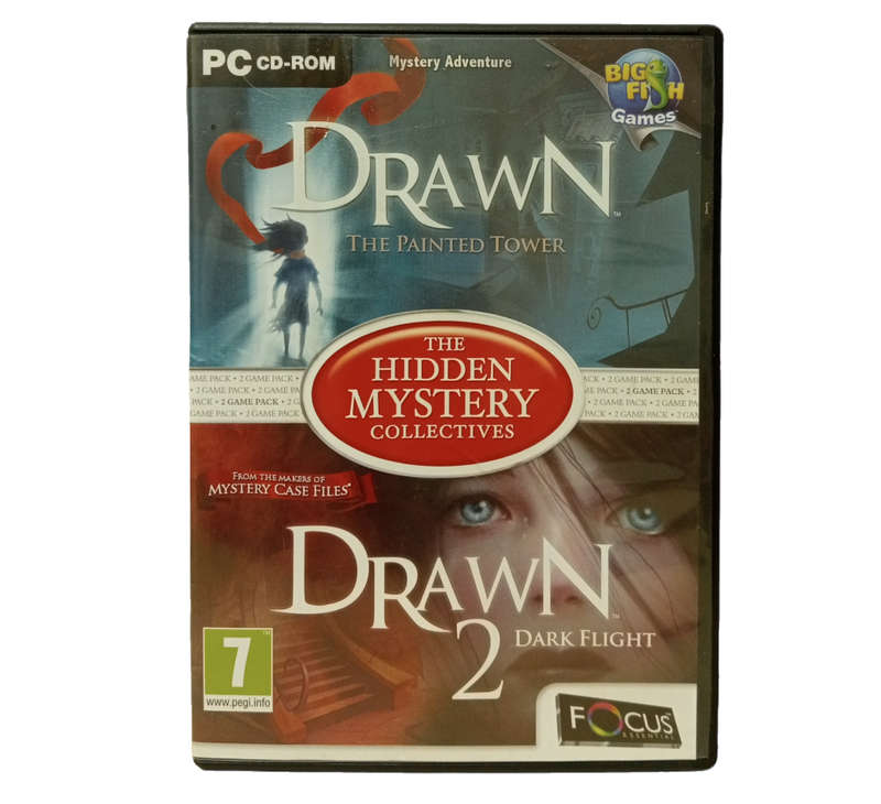 The Hidden Mystery Collectives: Drawn 1 & 2 PC (CD)