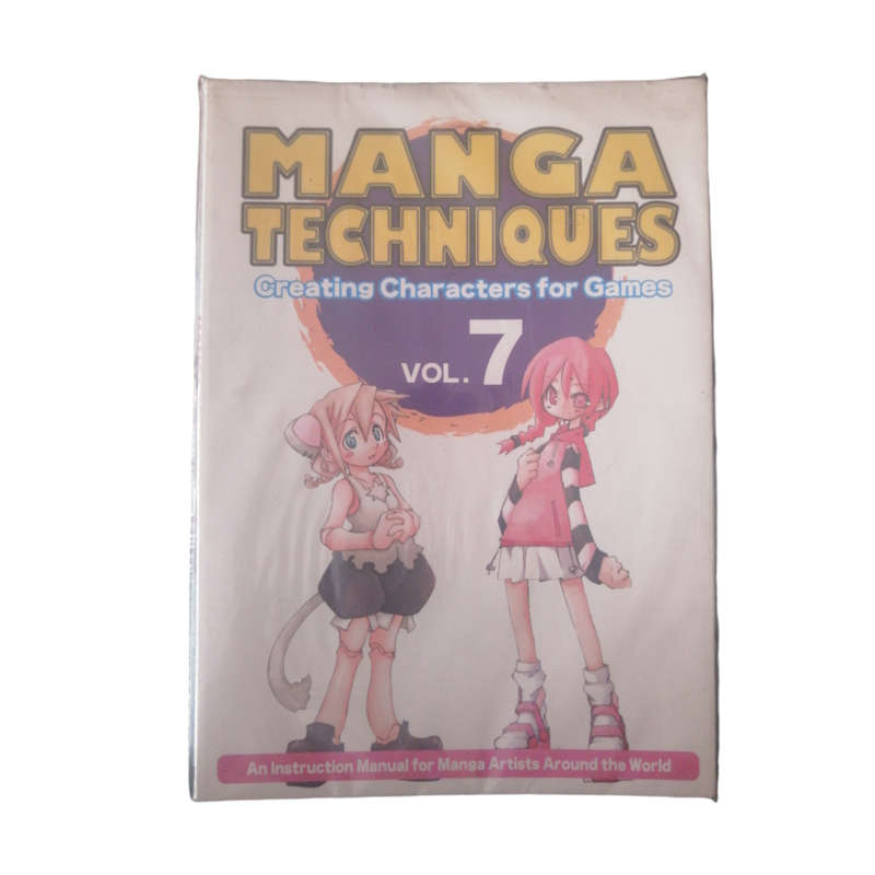 2004 Manga Techniques Volume 6 and 7 2 Book Set Softcover
