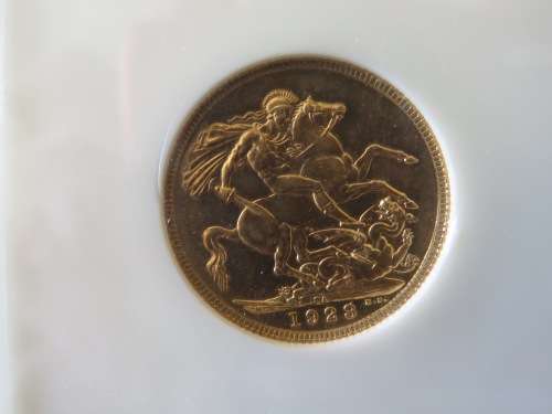 1923 SA Union Gold Proof Sovereign NGC Graded PF63 | GEM PROOF | Mintage: 655 Only | RARE |