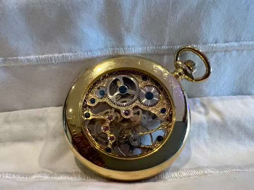 Woodford Gold Plated Pocket Watch | Working Condition | Fun R1 Start