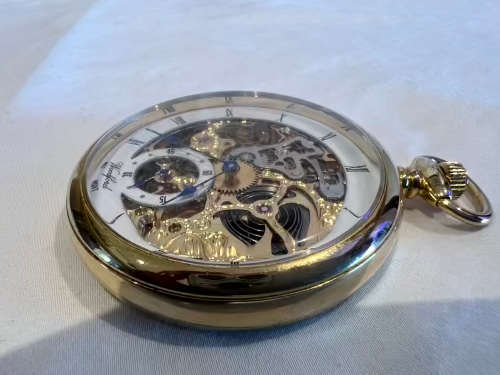 Woodford Gold Plated Pocket Watch | Working Condition | Fun R1 Start