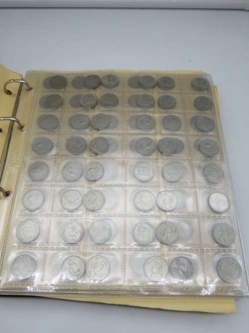 Huge Folder - Republic of South Africa Coins - 9 Flip Pages -  R1 to 1c | Winner Takes All |