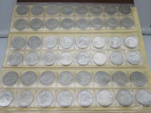 Huge Folder - Republic of South Africa Coins - 9 Flip Pages -  R1 to 1c | Winner Takes All |